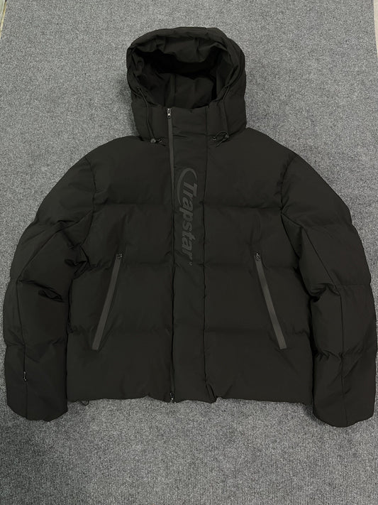Trapstar Hyperdrive Technical Puffer Jacket Blackout
