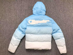 Trapstar Hyperdrive Technical Puffer Jacket Gradient Blue