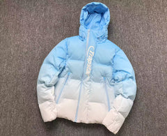 Trapstar Hyperdrive Technical Puffer Jacket Gradient Blue
