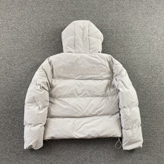 Trapstar Hyperdrive Technical Puffer Jacket Light Grey