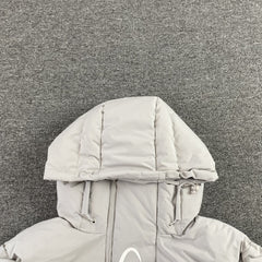 Trapstar Hyperdrive Technical Puffer Jacket Light Grey