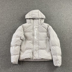 Trapstar Hyperdrive Technical Puffer Jacket Light Grey