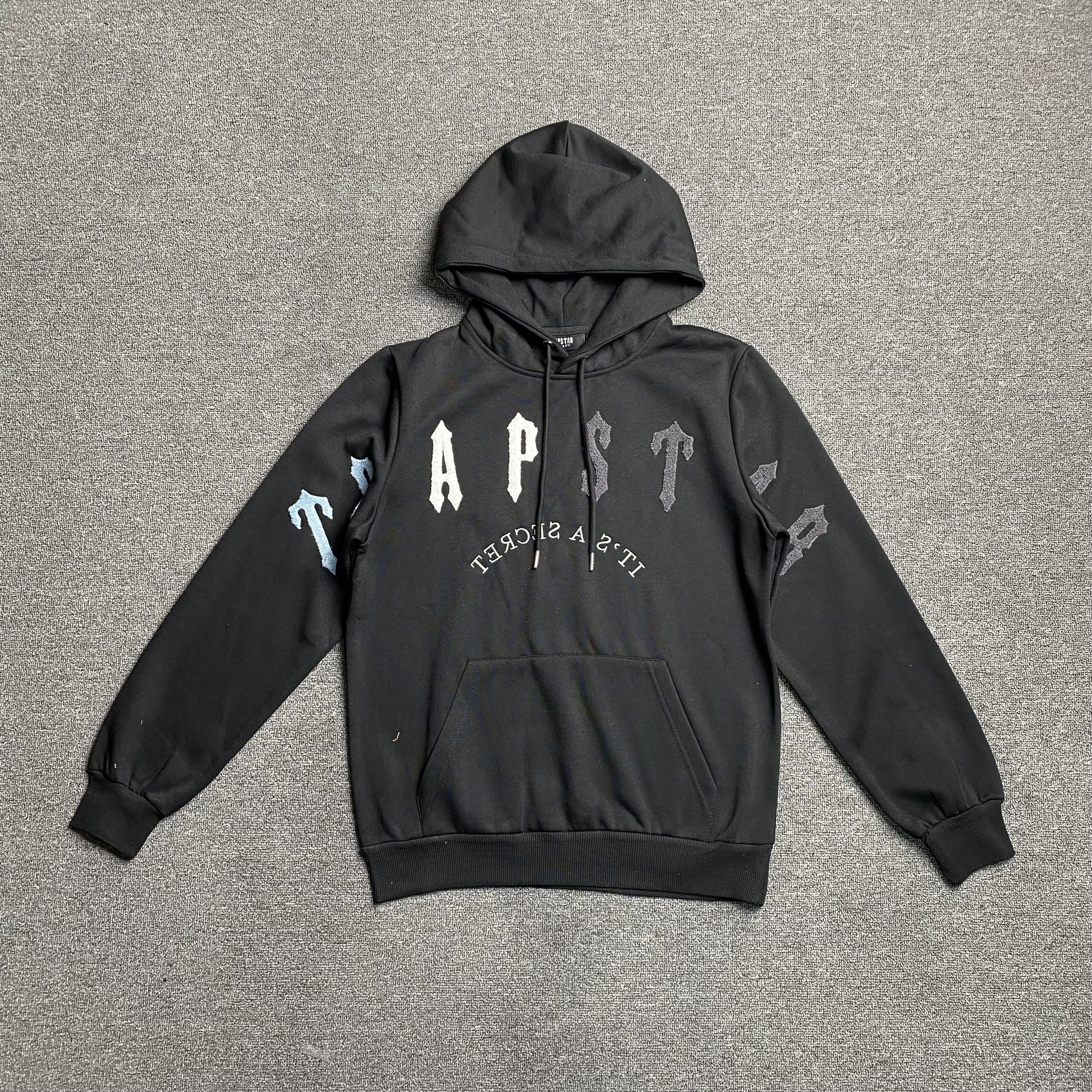 Trapstar Irongate Arch Chenille 2.0 Tracksuit Black