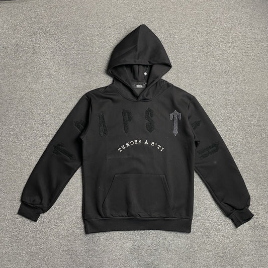 Trapstar Irongate Arch Chenille 2.0 Tracksuit Black