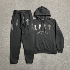 Trapstar Irongate Arch Chenille 2.0 Tracksuit Black