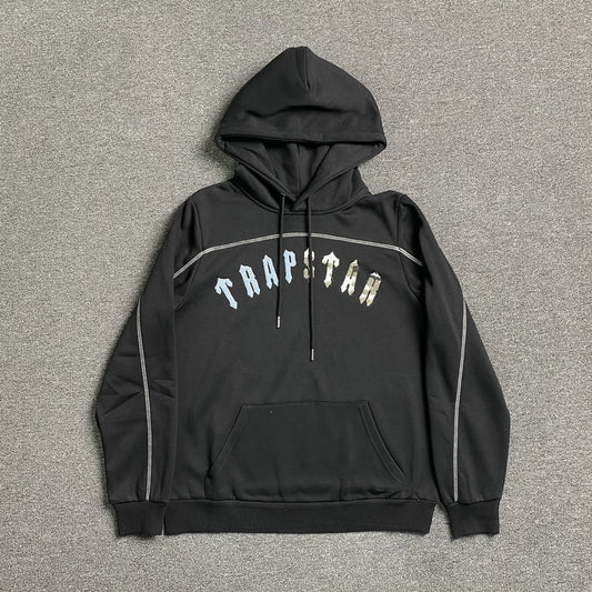 Trapstar Irongate Arch Chenille Tracksuit Black