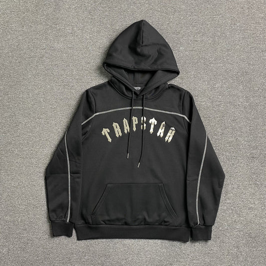 Trapstar Irongate Arch Chenille Tracksuit Black
