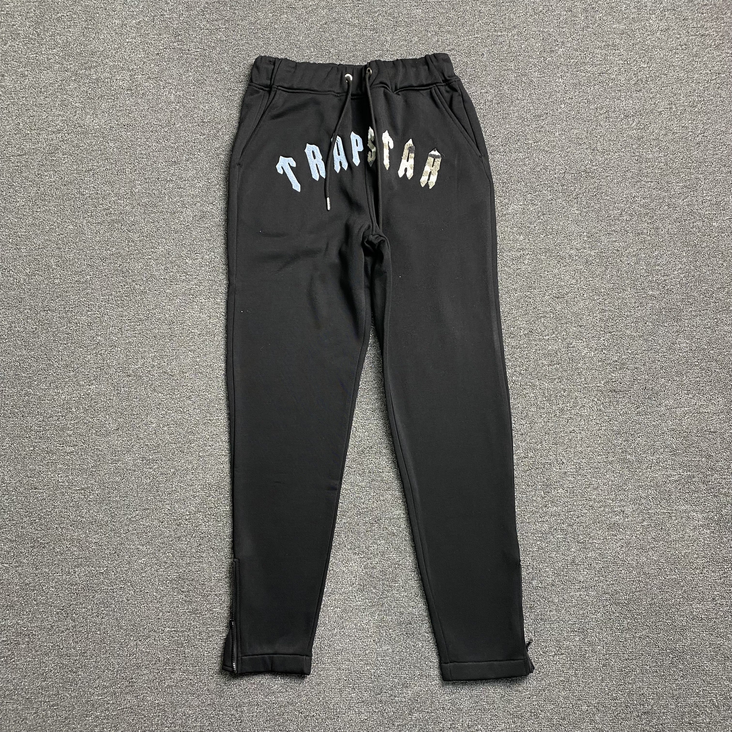 Trapstar Irongate Arch Chenille Tracksuit Black