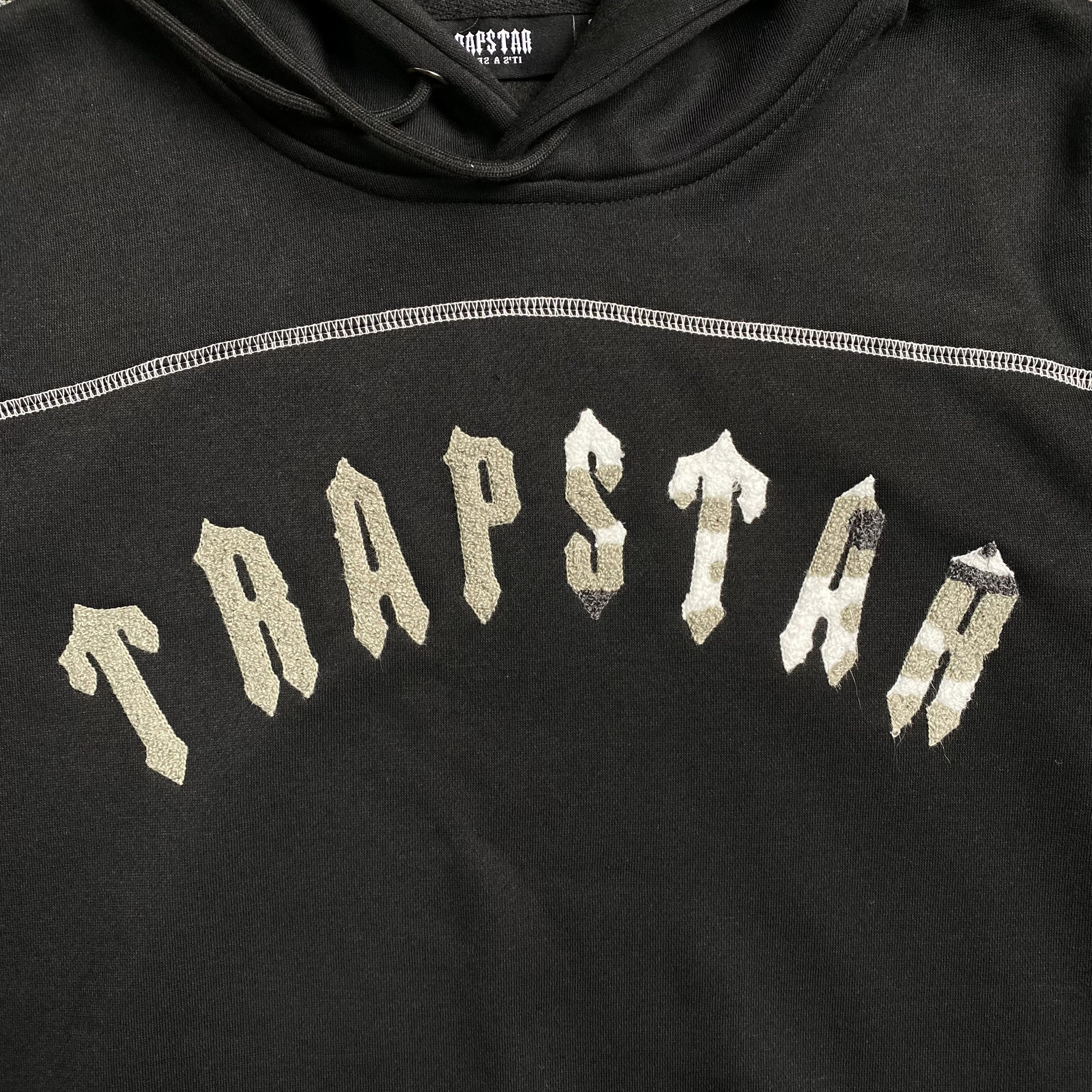 Trapstar Irongate Arch Chenille Tracksuit Black