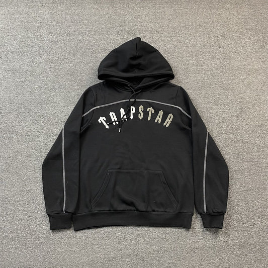 Trapstar Irongate Arch Chenille Tracksuit Black