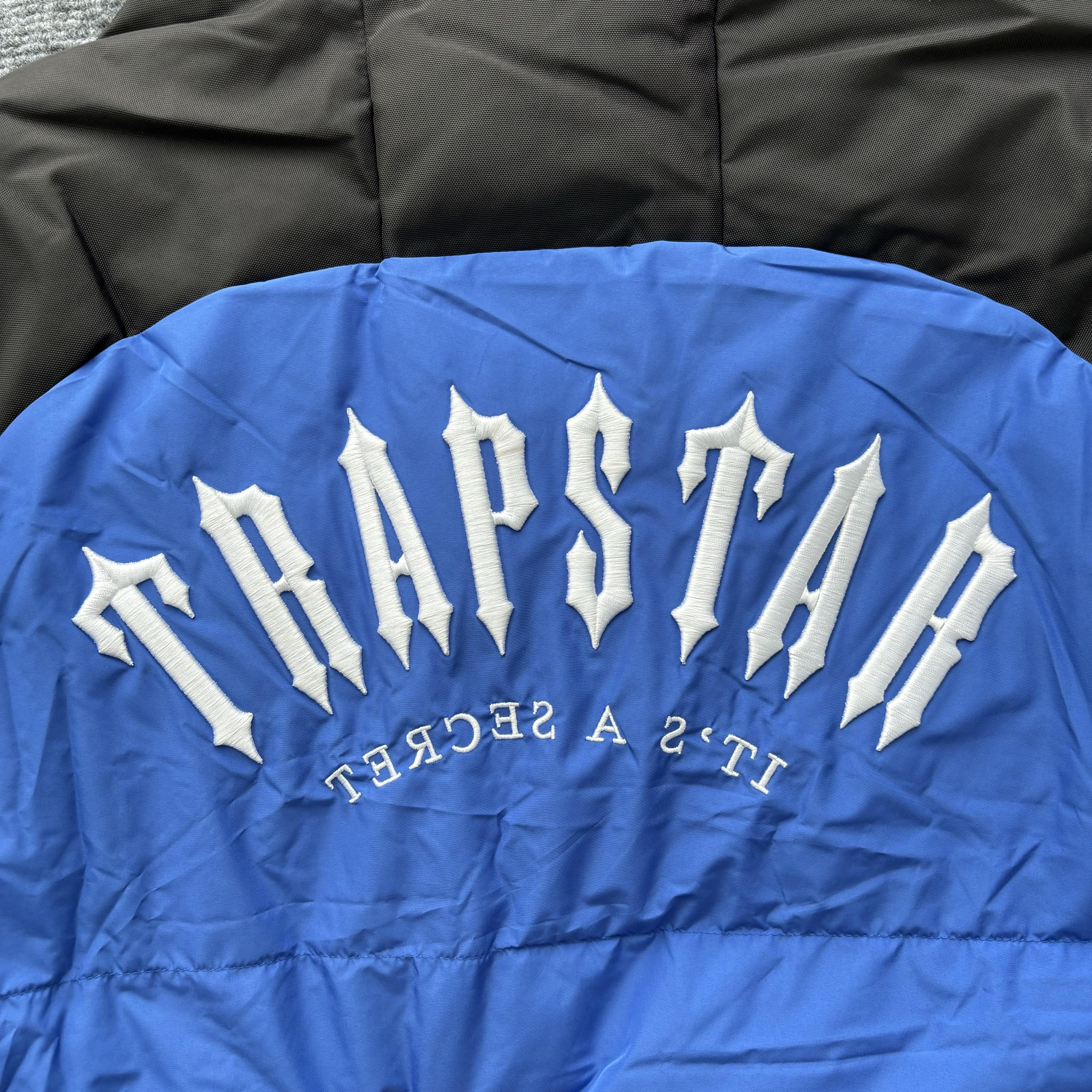 Trapstar Irongate Arch Puffer Jacket Blue