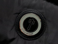 Trapstar Irongate Detachable Hooded Puffer Jacket Black