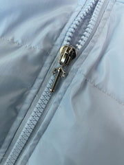 Trapstar Irongate Detachable Hooded Puffer Jacket Ice Blue