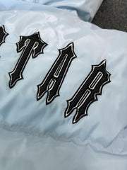 Trapstar Irongate Detachable Hooded Puffer Jacket Ice Blue