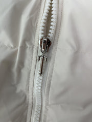 Trapstar Irongate Detachable Hooded Puffer Jacket White