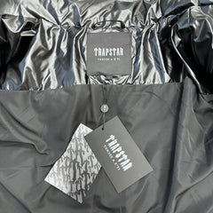 Trapstar Irongate Embossed Puffer Jacket Black