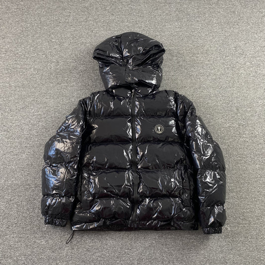 Trapstar Irongate Puffer Jacket Shiny Black