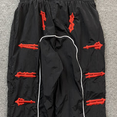 Trapstar Irongate Shell Tracksuit 2.0 Black / Red