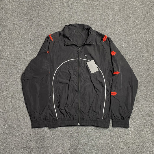 Trapstar Irongate Shell Tracksuit 2.0 Black / Red