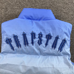 Trapstar Irongate T Badge Gilet Ice Blue Gradient