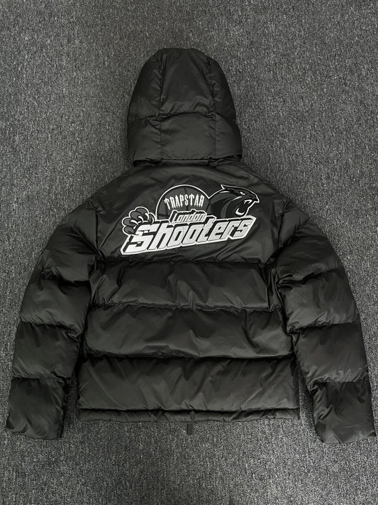 Trapstar Shooters Hooded Puffer Black