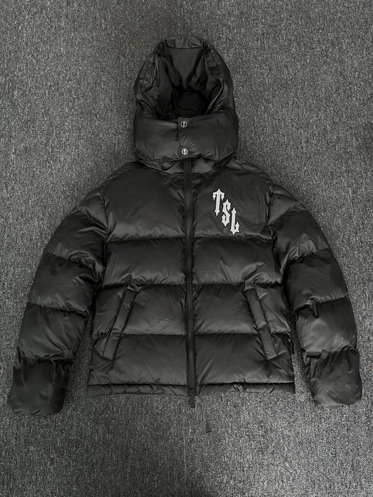 Trapstar Shooters Hooded Puffer Black