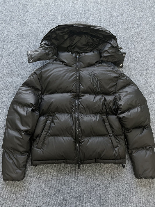 Trapstar Shooters Hooded Puffer Blackout