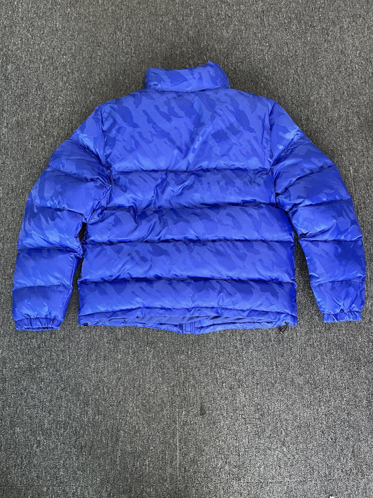 Trapstar T Jacquard Puffer Blue