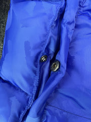 Trapstar T Jacquard Puffer Blue