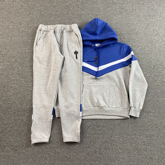 Trapstar V Stripe Tracksuit Grey