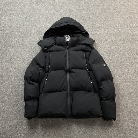 Trapstar x Awful Lot of Cough Syrup Puffer Jacket Black